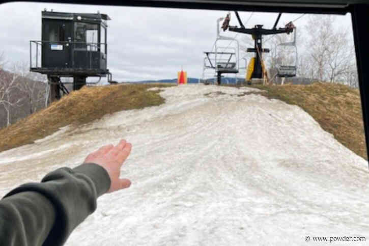 Maine Ski Hill Closes For The Season "Effective Immediately"