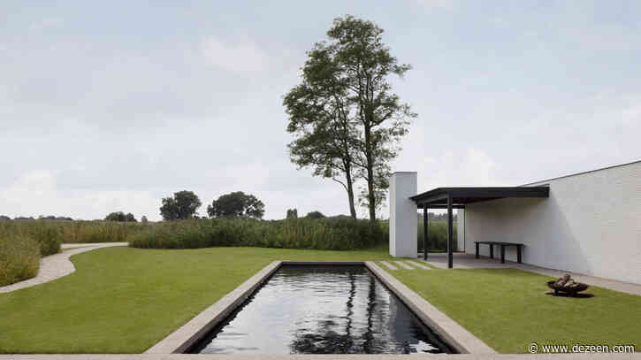 Dezeen Debate features rural Belgian home that achieves "such a clean result"
