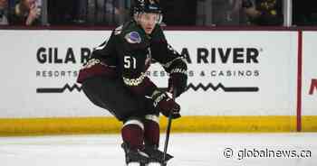 Edmonton Oilers acquire defenceman Troy Stecher from Arizona Coyotes