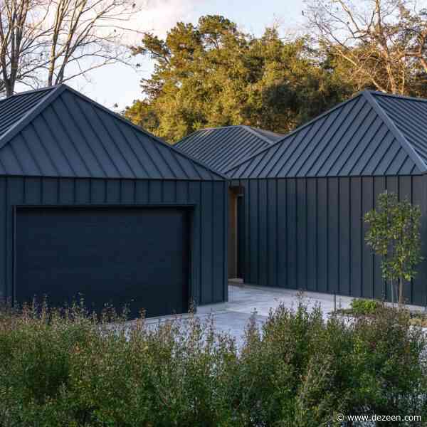 Boyd Architects creates monolithic-metal forms for South Carolina residence