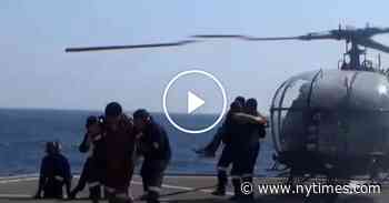 Indian Navy Carries Out Rescue Mission After Houthis Attacked Ship