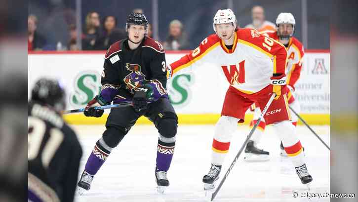 Roadrunners connect on penalty shot en route to 3-2 victory over Wranglers