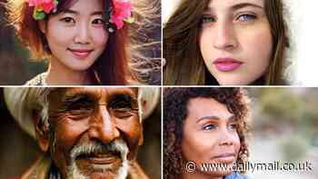 Four of these faces were produced entirely by AI... can YOU tell who's real? Nearly 40% of people got it wrong in new study