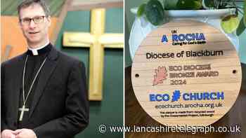 Blackburn Diocese given award from 'A Rocha Eco Church'