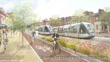 More detail of new tram line linking Bradford and Leeds