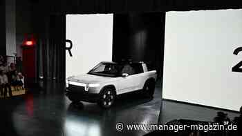 Rivian: Tesla-Konkurrent verzögert milliardenschweren Fabrik-Bau