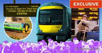 On the wrong track: 1,000 trains cancelled a day as Britains railways crumble