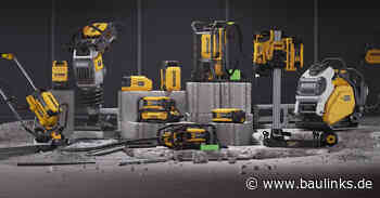 Dewalt Umfrage zu akkubetriebenen Werkzeugen für den Betonbau