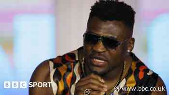 Ngannou clashes with Fury at Joshua news conference