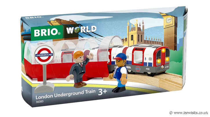 BRIO releases an official London Underground toy train