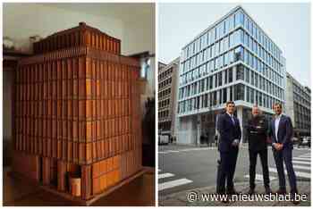 Chocolatier maakt replica van Brussels kantoorgebouw: “Liefst 45 uren aan gewerkt”