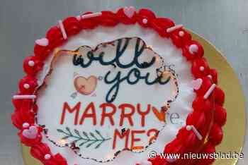 Kortrijkse banketbakker verrast met brandende taart