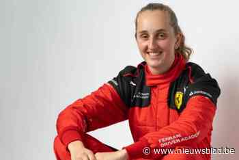 Vlaamse Maya Weug racet voor Ferrari in de nieuwe Formule 1 voor vrouwen: “Zo gaaf om in Maranello te zitten met Leclerc en Sainz”