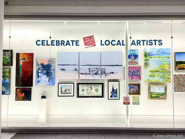 Local artists featured in limited-time display at Pentagon City mall