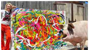 Rekordschwein Pigcasso gestorben – Malendes Tier bringt Kunstwelt durcheinander