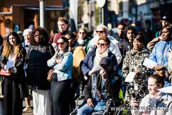 Vrouwen roepen op tot vrede: “Mijn man is vlak voor de oorlog in Oekraïne invalide verklaard, we hebben dus ‘geluk’”