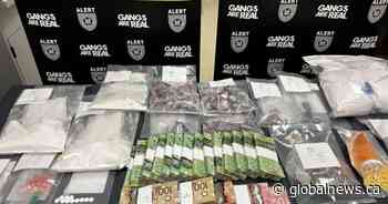 Police announce seizure of $350K in street drugs after raids in Edmonton