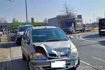 Materiële schade bij ongeval op kruispunt