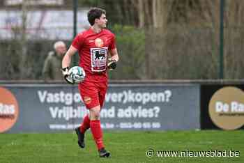 Doublure Vincent Bosteels (22) mag zich opnieuw bewijzen tussen de palen bij KVC Jong Lede: “Ik wil eerste doelman worden”