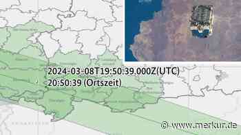 Weltraumschrott-Schneise zieht sich plötzlich über Oberbayern? Luftwaffe gibt auf Nachfrage Entwarnung