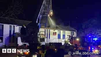 Police investigating fires at two former stations