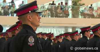 Edmonton Police Service celebrates graduation of 49 new officers, 3 canine teams
