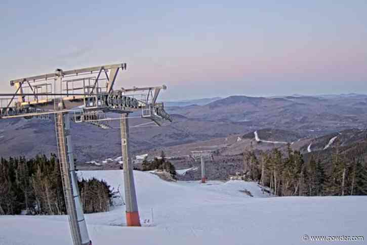 Maine Ski Resort Fires Up The Snowguns: "It Ain't Over Til We Say It's Over"