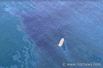 Apparent oil spill seen off popular Southern California coastline, authorities said