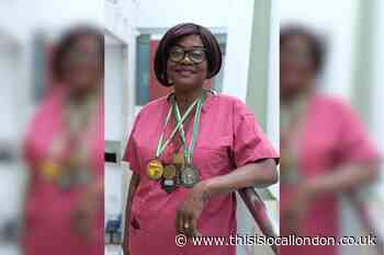 Former sprinter and Central Middlesex Hospital nurse retires