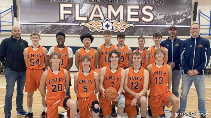 Unity Christian of Chilliwack to play for 1A Boys Provincial Championships Saturday in Langley