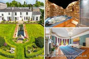 £1.4m Georgian home with gym and hot tub is on the market
