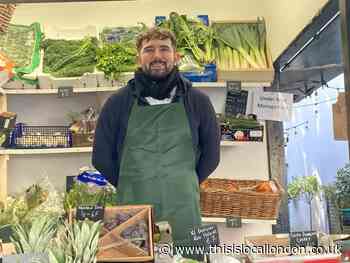 Thomas O'Brien is new Hampstead Community Market greengrocer