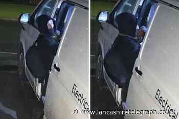 Rawtenstall: Man wanted after power tool thefts from van