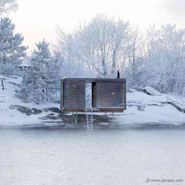 Oslo Works perches The Hotspot sauna on coast of Norway