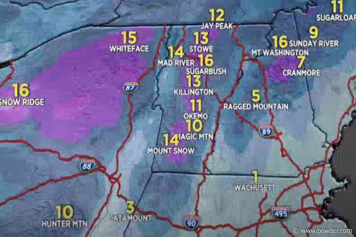 Forecaster Spies Incoming Northeast Snow Storm, A Foot Of Snow Possible In The Mountains
