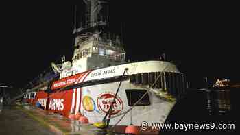 A ship with Gaza aid is preparing to inaugurate a sea route from Cyprus to the war-ravaged strip