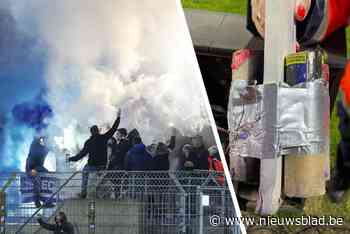 Op afstand geactiveerde rookbommen zorgen voor supportersgeweld tijdens match Patro-Jong Genk