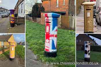 Man re-arrested after Dartford postbox painting spree