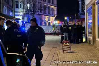 Toter nach Schüssen in Bielefelder Fußgängerzone