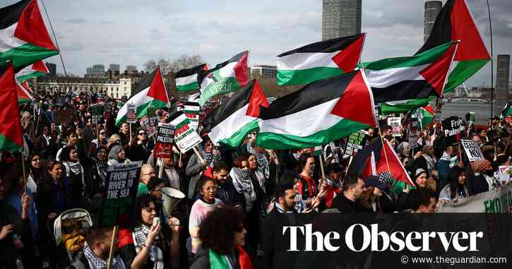 ‘I’m Jewish and feel totally safe marching for Gaza’: London protesters defy Sunak’s ‘extremist’ slur