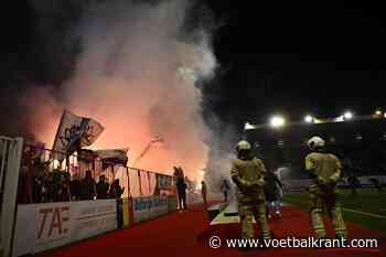 🎥 Brusselse fans zetten stadion RWDM in vuur en vlam voor derby
