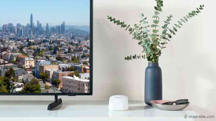 Get a $75 Best Buy gift card with the purchase of an eero 6+ mesh WiFi 6 system