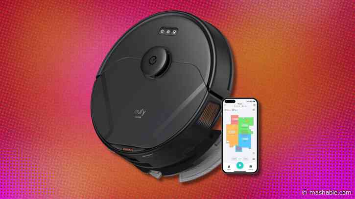 Clean up with $180 off the Eufy Clean X8 Pro robot vacuum