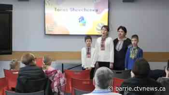 Dozens attend Ukrainian poetry event in Barrie