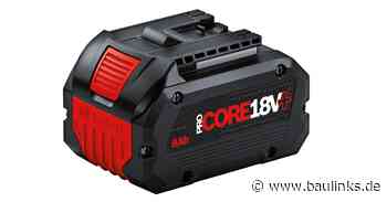 Bosch ProCore18V+ Akku mit neuer Zell-Technologie