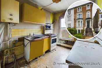 Bromley derelict flat for sale on Zoopla for £185,000