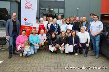 Vijftien geslaagde cursisten bij Rode Kruis Maldegem