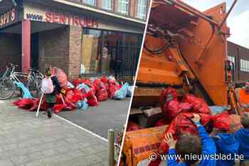 Hobokense jeugdverenigingen maken de buurt proper tijdens JOHO-dag: “Iedere keer schrikken hoeveel afval er ligt in de bossen waar wij spelen”