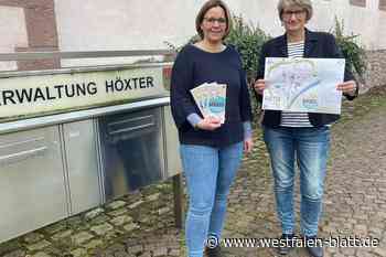 Übersichtskarte mit Wickelstationen in Höxter