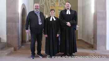 Neue Pfarrerin in Calmbach: Sara Widmann ist direkt beim Maultaschenessen dabei